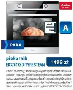 Tres piekarnik ED37617X X-TYPE STEAM oferta