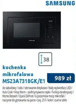 Tres kuchenka mikrofalowa MS23A7318GK/E1 oferta