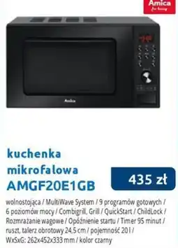 Tres kuchenka mikrofalowa AMGF20E1GB oferta