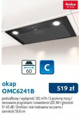 Tres Amica okap OMC6241B oferta