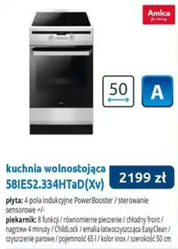 Tres kuchnia wolnostojąca 58IES2.334HTaD(Xv) oferta