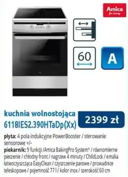 Tres kuchnia wolnostojąca 6118IES2.390HTaDp(Xx) oferta