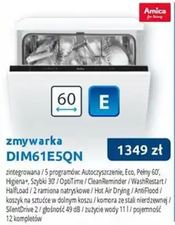 Tres Amica zmywarka DIM61E5QN oferta