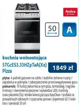 Tres kuchnia wolnostojąca Amica oferta