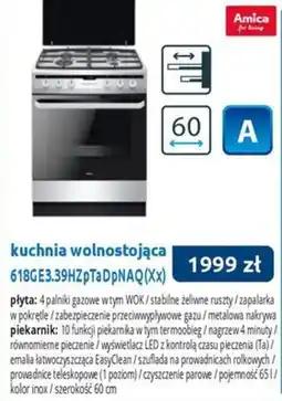 Tres kuchnia wolnostojąca Amica oferta