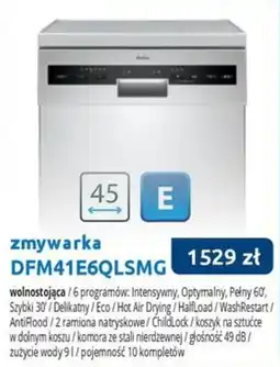 Tres Zmywarka DFM41E6QLSMG oferta