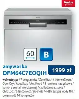 Tres Zmywarka Amica DFM64C7EOQIH oferta