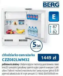 Tres chłodziarko-zamrażarka CZZ082LWM32 oferta