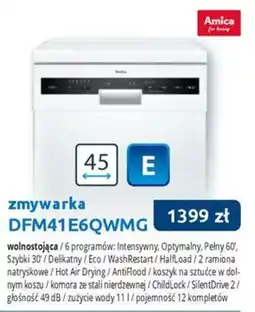 Tres Zmywarka Amica DFM41E6QWMG oferta
