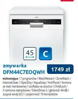 Tres Zmywarka DFM44C7EOQWH oferta