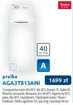 Tres pralka AGA3T813ANI oferta