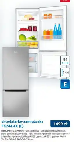 Tres chtodziarko-zamrażarka FK244.4X (E) oferta