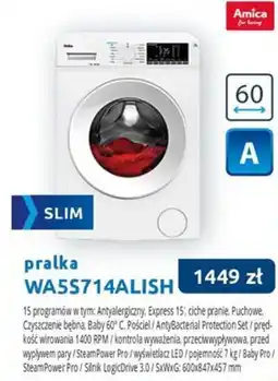 Tres pralka WA5S714ALISH oferta