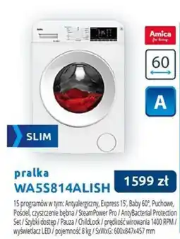 Tres Amica pralka WA5S814ALISH oferta