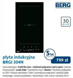 Tres Płyta indukcyjna Berg BRGI 304N oferta
