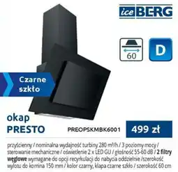 Tres okap PRESTO oferta