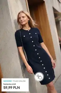 Sinsay Sukienka midi oferta