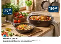 Mrówka Brytfanna Valdinox Aurum 32x21 cm z pokrywą oferta