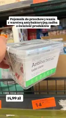 Biedronka Pojemnik do przechowywania Moxom Antibacterial oferta