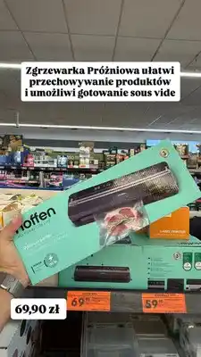 Biedronka Zgrzewarka próżniowa Hoffen 130W oferta