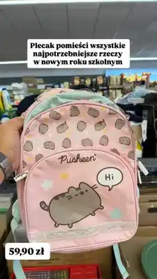 Biedronka Plecak Pusheen oferta