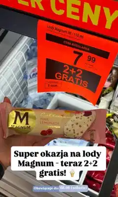 ALDI Lody Magnum Collection Pink Lemonade oferta