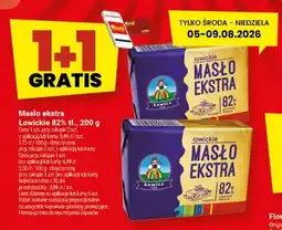Twój Market Masło ekstra Łowickie 82% oferta