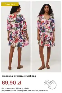 Medicine Sukienka oversize z wiskozą oferta