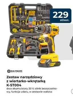 Mrówka Zestaw narzędziowy z wiertarko-wkrętarką Kaltmann oferta