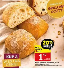 Twój Market Bułka ciabatta naturalna Białecki oferta