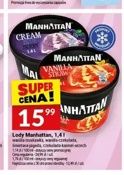 Twój Market Lody Manhattan wanilia-truskawka oferta