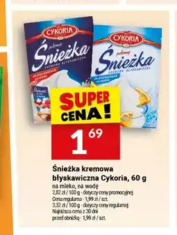 Twój Market Śnieżka kremowa błyskawiczna na mleko Cykoria oferta