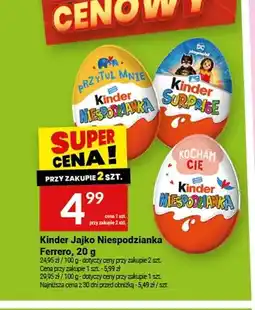 Twój Market Kinder Jajko Niespodzianka Ferrero oferta