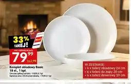 Twój Market Komplet obiadowy Basic 18 el oferta