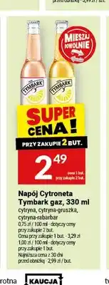 Twój Market Napój gazowany Cytroneta Tymbark cytryna oferta