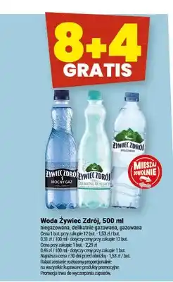 Twój Market Woda niegazowana Żywiec Zdrój oferta