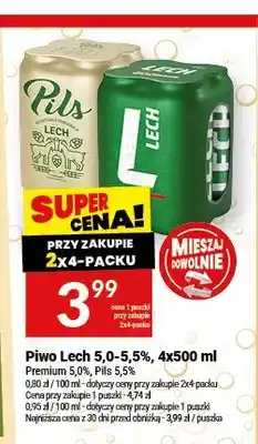 Twój Market Piwo Lech Premium 4-pak oferta