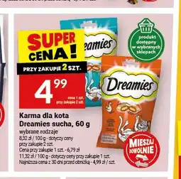 Twój Market Karma dla kota Dreamies sucha z kurczakiem oferta