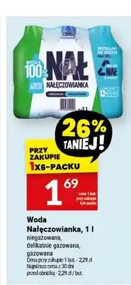 Twój Market Woda niegazowana Nałęczowianka oferta