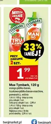Twój Market Mus owocowy Tymbark mango-jabłko-banan oferta
