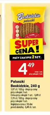 Twój Market Paluszki Beskidzkie z solą oferta