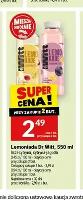 Twój Market Lemoniada Dr Witt liczi-cytryna oferta