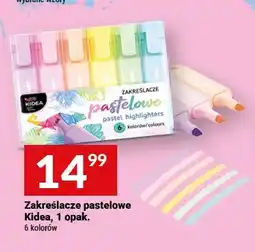 Twój Market Zakreślacze pastelowe Kidea oferta