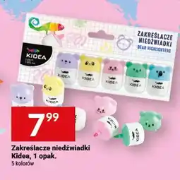 Twój Market Zakreślacze niedźwiadki Kidea oferta