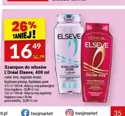 Twój Market Szampon do włosów L'Oréal Elseve Color Vive oferta