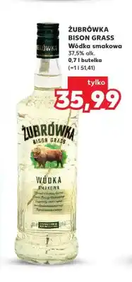Kaufland Wódka smakowa Żubrówka Bison Grass oferta