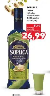 Kaufland Likier Soplica Pistacjowa z dodatkiem białej czekolady E.Wedel oferta