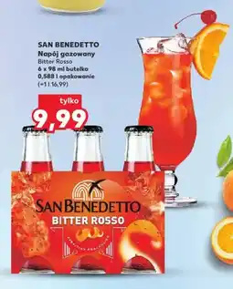 Kaufland Napój gazowany San Benedetto Bitter Rosso 6-pak oferta
