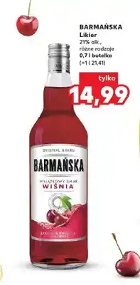 Kaufland Likier Barmańska Wiśnia oferta