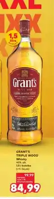 Kaufland Whisky Grant's Triple Wood oferta